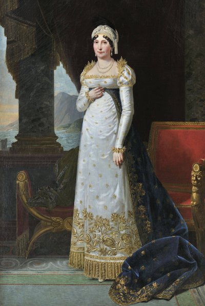 Portrait of Letizia Bonaparte by Robert Lefevre